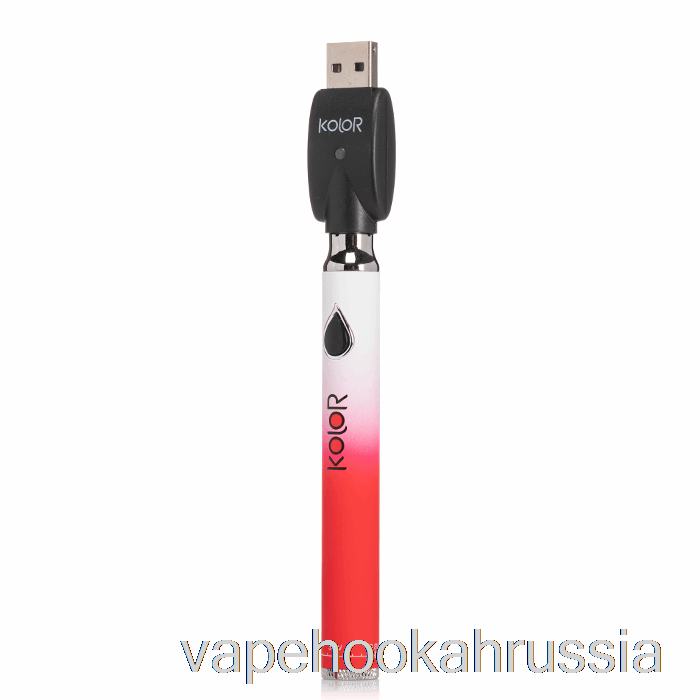 Vape Juice Leaf Buddi Kolor Twist Slim аккумулятор 650 мАч красный